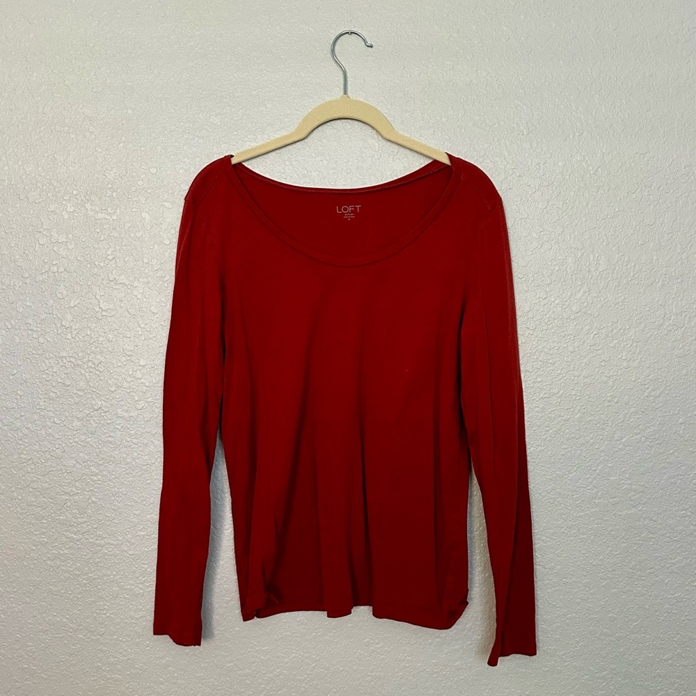 🌟 $10 or Less + BOGO on Sale Items! 🌟 LOFT Basic Long Sleeve T-Shirt